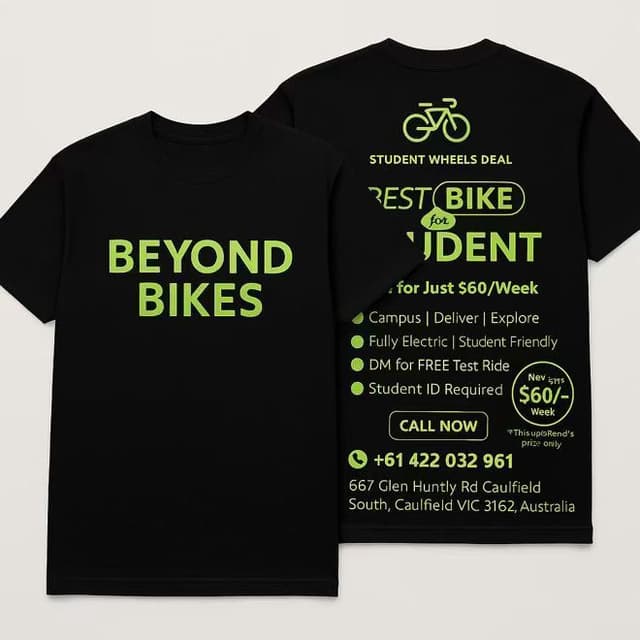 BEYOND BIKES T-SHIRT